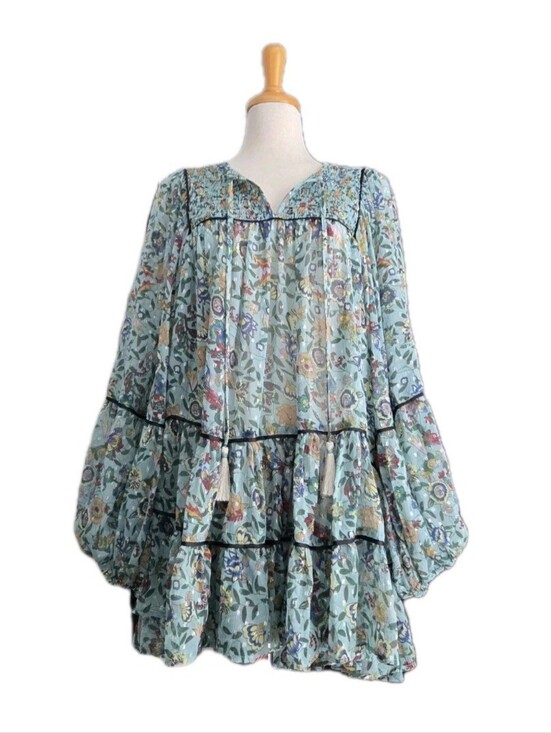 Free People Dresses & Skirts - Free People Free Swinging Mini Dress Women's L Bohemian Beach